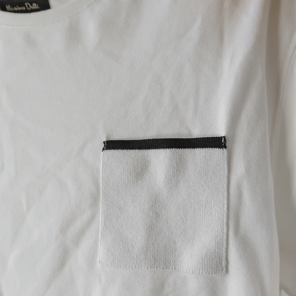 Massimo Dutti White T-Shirt - Picture 3 of 3